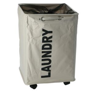 Wenko Quadro Laundry Basket Beige Wenko Quadro Laundry Basket Beige